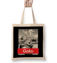 Dragon Ball Z Goku Red Band Bez Çanta Uzun Saplı