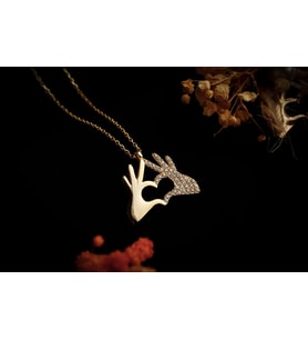 Sessiz Aşk Kolye (Rose - Gold)