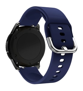 Haylou Solar LS05 22mm Kordon Silikon Bileklik Kopçaklı Kordon BHR (Lacivert)