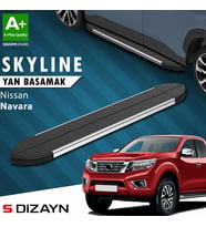 Nissan Navara 3 Skyline Krom Yan Basamak 203 Cm 2015 Üzeri A+ Kalite