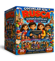 ÇOCUKLAR İÇİN RUSÇA – 3 KİTAPLIK DEV EĞİTİM SETİ