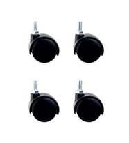 Büyük Plastik Vidalı Teker - 50MM HKS127 - 4 Adet