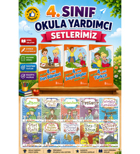 4.Sınıf Çıtır Çıtır Türkçe + Fen Bilimleri + Sosyal Bilgiler + Doğu Batı Bilim Hikaye Seti