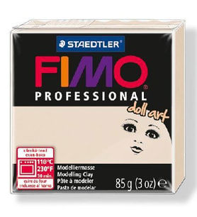 Staedtler Fimo Professional Doll Art Polimer Kil 85 gr. 44 Bej 