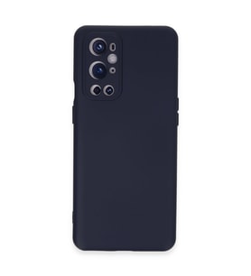 One Plus 9 Pro Kılıf Nano İçi Kadife Silikon - Lacivert