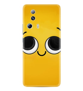 Xiaomi 13 Lite Kılıf Resimli Desenli Silikon Platinium Series Yellow 1831