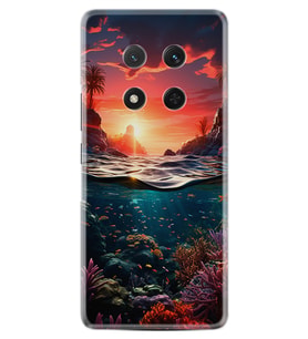 Honor Magic 7 Lite Kılıf Boutique Baskılı Resimli Okyanus Pcode -067