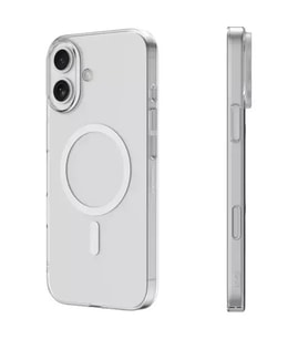 İphone 16 PLUS Uyumlu Kılıf M-Safe Şarj Özellikli Arka Kapak Kapak Şeffaf