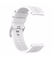 Microsonic Huawei Watch GT 3 Pro 46mm Titanyum Kordon, Silicone RapidBands Beyaz