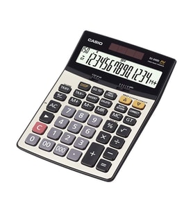 CASİO DJ-240 D PLUS MASA ÜSTÜ HESAP MAKİNESİ 14 HANE METAL YÜZEY (TAX 300 İŞLEM KONTROLLÜ)