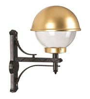 AVONNI BAP-68060-BSY-OP Sarı/Siyah Boyalı Dış Mekan Aydınlatma E27 Aluminyum Polikarbon Cam 40cm