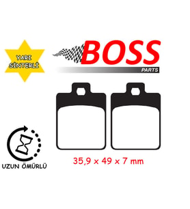 Atv Ön Fren Disk Balatası Kare Tek Delikli Boss Sfa260