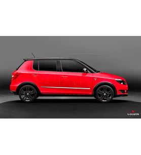 Skoda Fabia Kapı Koruma Çıtası Krom 2014-2020