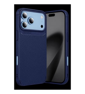 Newface Apple İphone 18 Pro Max Auto Focus Karbon Kapak - Lacivert