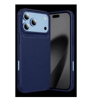 Newface Apple İphone 18 Pro Max Auto Focus Karbon Kapak - Lacivert
