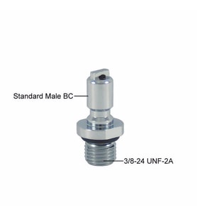 KRAKEN BC Adaptör AD26 Power Standart, Inflator hortumu için kolay bağlantı adaptörü 3/8'' Dişi