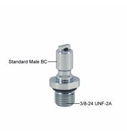 KRAKEN BC Adaptör AD26 Power Standart, Inflator hortumu için kolay bağlantı adaptörü 3/8'' Dişi