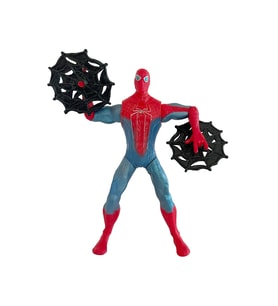 Spiderman Örümcek Adam Venom Seri Işıklı Karakter 17 Cm (Mavi)