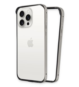 Mey İthalat® iPhone 15 Pro Land Bumper Koruma Kapak - Titan Gri