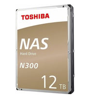 TOSHIBA 12TB N300 HDWG51CUZSVA 512MB 7200RPM SATA-3 NAS DİSK
