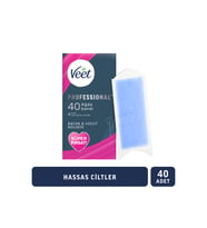 Veet Professional Ağda Bandı Hassas Ciltler İçin Bacak&Vücut Bölgesi Süper Fırsat 40’lı
