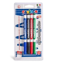 CARİOCA 43231 BEYAZ TAHTA KALEMİ 2.8mm 4 RENK BLİSTER