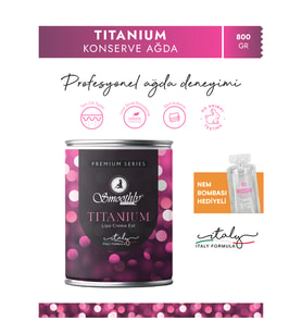 Smoothly Titanium Pudralı Konserve Ağda - Soft Touch Profesyonel Konserve Ağda