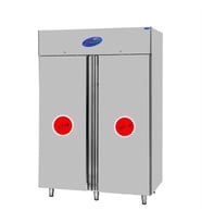 CSA Karacasan 1400 Lt Çift Kapılı Buzdolabı + Derin Dondurucu(304 Çelik)