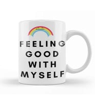 Feeling Good With Myself Kupa Bardak Porselen