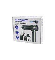 OTO ARAÇ TYPE-C SARJLI EL TİPİ BASINÇLI HAVA ÜFLEME - SÜPÜRGE 7 BAŞLIK 100W DP-568 (4915)