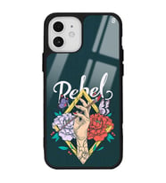 iPhone 12 Pro Rebel Tasarımlı Glossy Telefon Kılıfı