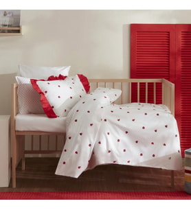 Karaca Home Ladybug Beyaz Kırmızı Bebek Nevresim Takımı