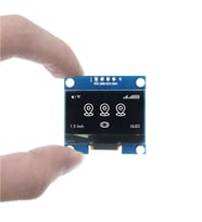 1.3 Inch IIC Beyaz Oled Lcd Modül I2C Seri 1.3” SSH1106 DC 3.3V 5V 128x64 Pixel Grafik Lcd Display