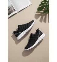 Elit ASPRT4138 Erkek Klasik Sneaker Siyah - Beyaz