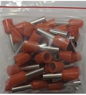 2,5 mm KABLO YÜZÜĞÜ İZOLELİ (42ADET) AÇIK KAHVERENGİ
