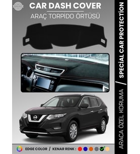 NISSAN X-TRAIL T32 (2014-2021) Torpido Örtüsü Panel Koruma Araca Özel Çatlamayı Önler Kolay Montaj