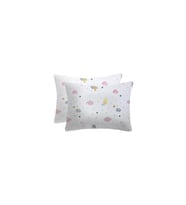 Pamuklu Bebek Fermuarlı Yastık Kılıfı 35x45 ( 2 Adet )