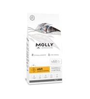 Molly Yetişkin Kedi Maması Tavuklu & Hamsili 2 Kg (Beyaz)