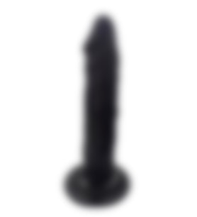 River World 21 cm lik Siyah Tes tissiz Dildo