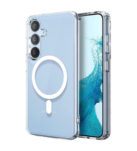 Microsonic Samsung Galaxy S24 FE Kılıf MagSafe Clear Soft Şeffaf
