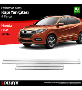 Honda Hr-V Krom Kapı Yan Çıtası 4 Prç 2015-2018