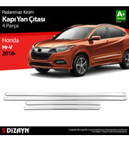 Honda Hr-V Krom Kapı Yan Çıtası 4 Prç 2015-2018