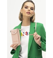 United Colors Of Benetton Bej Omuz Askılı Kadın Cüzdan/Çanta BNT-1213