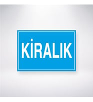 Kiralık 21x28 Arkası Yapışkanlı Levha