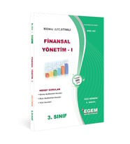 Egem Yayınları Açık Öğr. Aöf Finansal Yönetim 1 Konu Anlatımlı Soru Bankası (Çok Renkli)