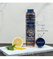 Eriza Kişiselleştirilebilir Kalaylı Bakır Su Matarası 530 ml