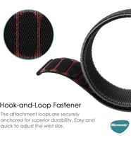 Lexroo Samsung Galaxy Watch 4 44mm için Hasırlı Kordon Woven Sport Loop Koyu Pembe - Koyu Pembe]