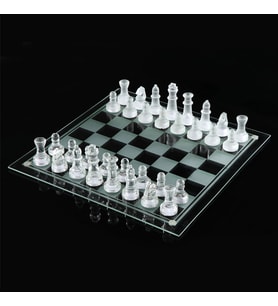 Cam Satranç Seti 20*20 cm