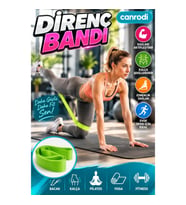Esnek Direnç Bandı – Bacak, Kalça, Pilates, Yoga ve Fitness Egzersizleri İçin