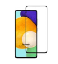 Samsung A52 Tam Kaplayan Kırılmaz Cam Koruyucu 5d 9d Siyah